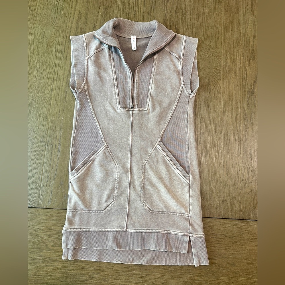 Stylish Gray Sleeveless Mini Dress